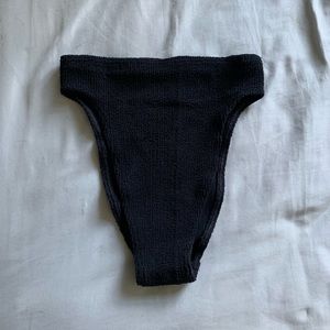 High waisted swim bottoms